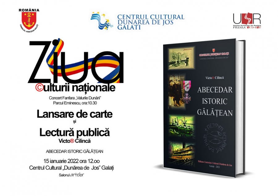 Concert şi lansare de carte de Ziua Culturii Naţionale