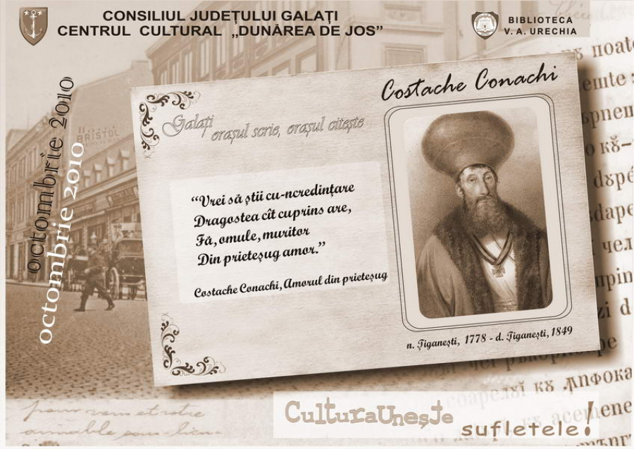 Înscrieri la Festivalul de Poezie "Costache Conachi"