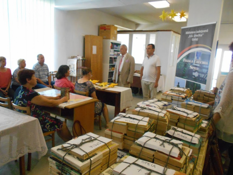 Biblioteca ”V. A. Urechia” s-a deschis şi la Răsăritul României Mari!