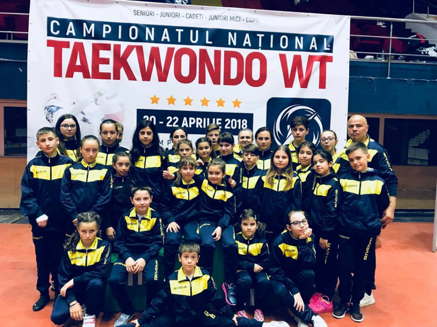 Bilanţ remarcabil al celor de la CSM Dunărea la Campionatul Naţional de taekwondo