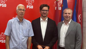 Se vede clar pe chipul lui Silviu Bacalum. Nu e zâmbetul său de zi cu zi