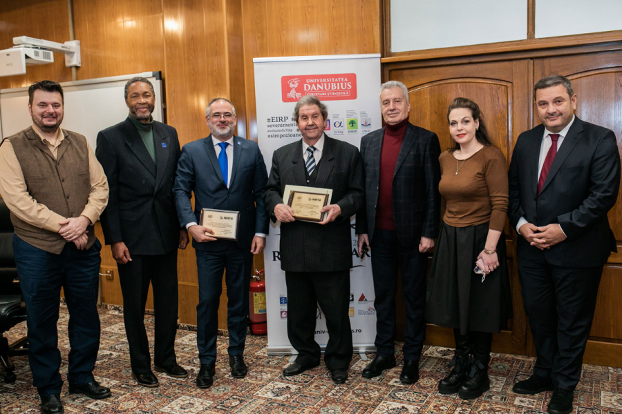 Președintele Fondator al Universității Danubius, Prof. Univ. Dr. BENONE PUȘCĂ, a primit titlul de Membru de Onoare al Uniunii Juriștilor din România