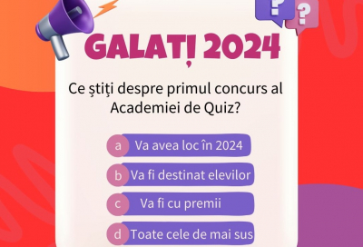 Concurs de cultură generală pentru elevi