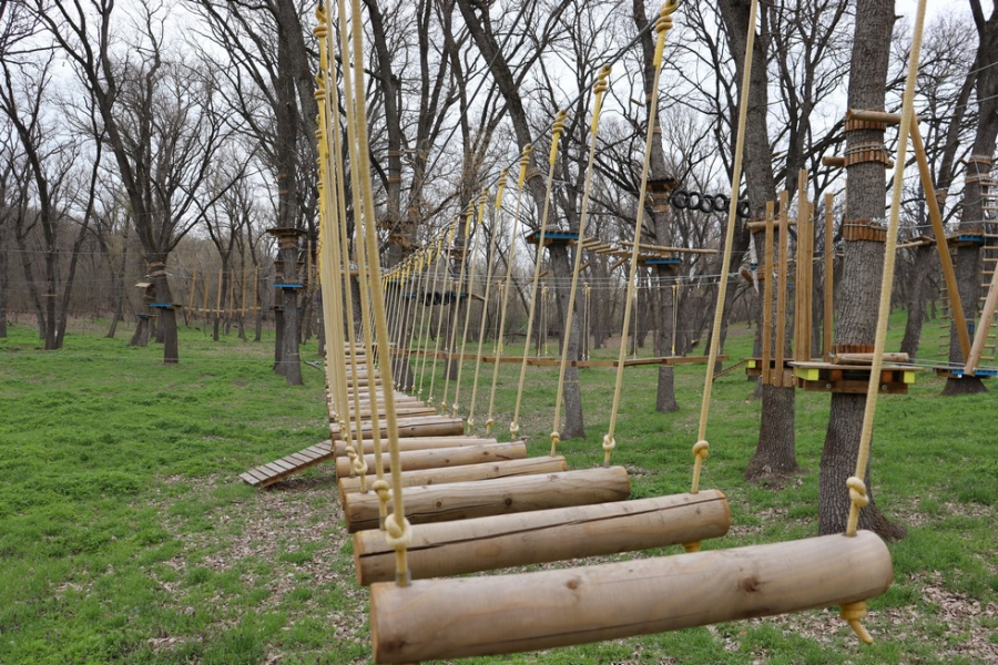 În cele din urmă, se deschide Parcul Aventura