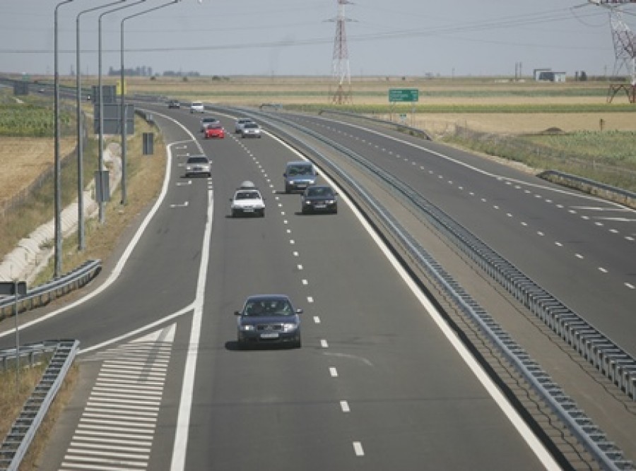 Circulaţie îngreunată pe autostrada A2, pe sensul spre Bucureşti