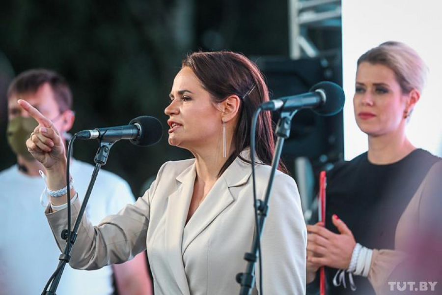 Miting al opoziţiei, înainte de prezidenţiale