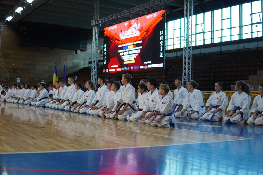 Sportivii de la Meikyo, printre protagoniștii Campionatului Național de karate tradițional