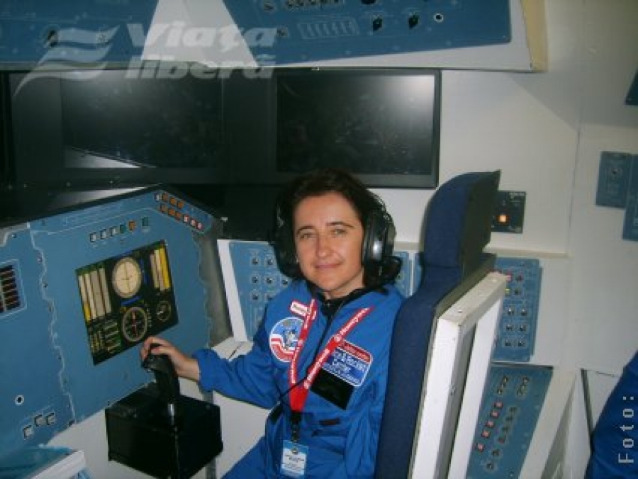 Profesoara–astronaut de la CNVA