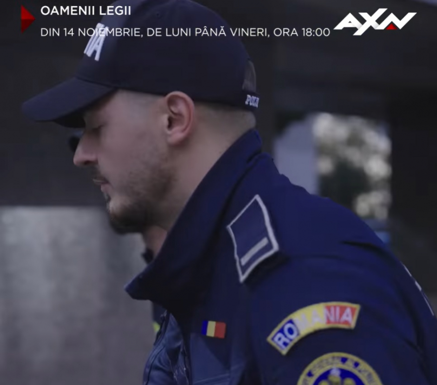 Poliția Română, într-un serial difuzat de AXN