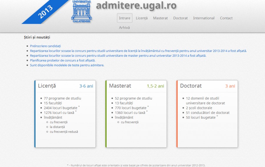 Admiterea la facultate: Start la preînscrierile online 