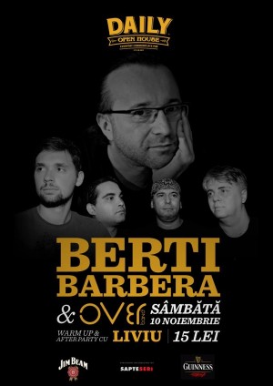 Concert cosmopolit cu Berti Barbera în Daily Pub