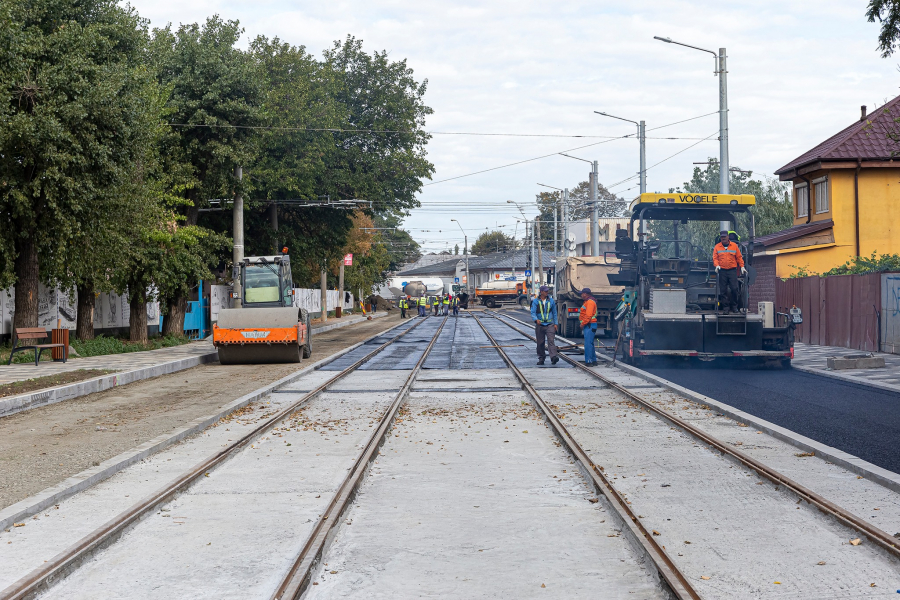 Un nou termen de finalizare - 30 noiembrie 2022, pentru modernizarea axei Vuia - Coandă - Coșbuc