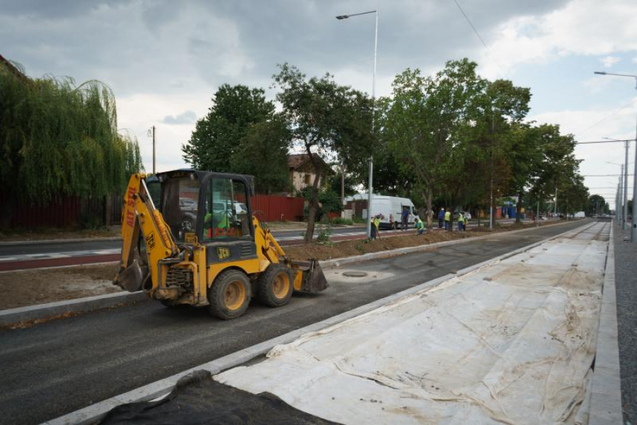 Modernizarea axei Vuia – Coandă - Coşbuc, aproape de final. Lucrări suplimentare de peste 1,99 milioane de lei (FOTO)