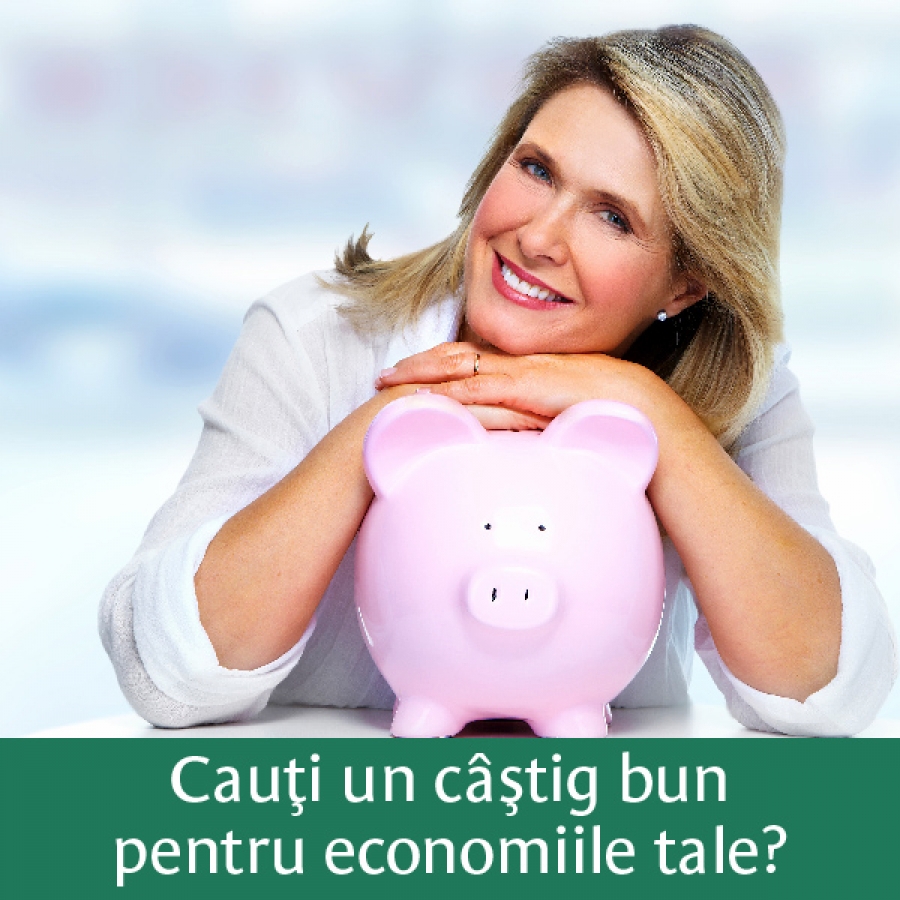 Vrei să economisești? Ce zici de 4,5% câștig?