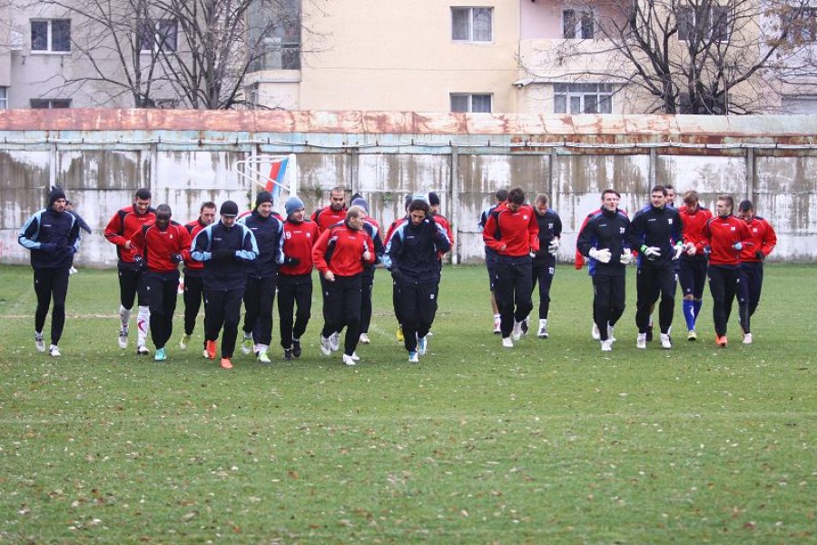 FRF a amânat şi meciurile de campionat dar la Oţelul se continuă antrenamentele