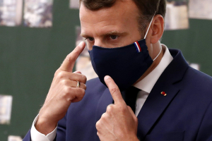 Preşedintele francez, Emmanuel Macron, testat pozitiv la coronavirus
