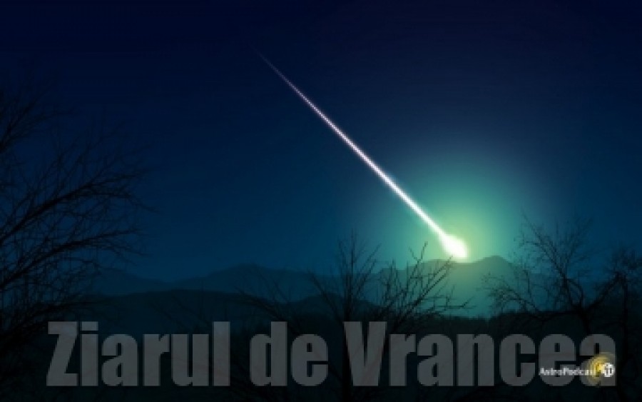 VRANCEA: Se caută martori ai EXPLOZIEI METEORITULUI din 7 ianuarie