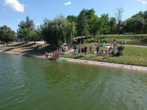 Ziua națională a înotului, marcată pe lac