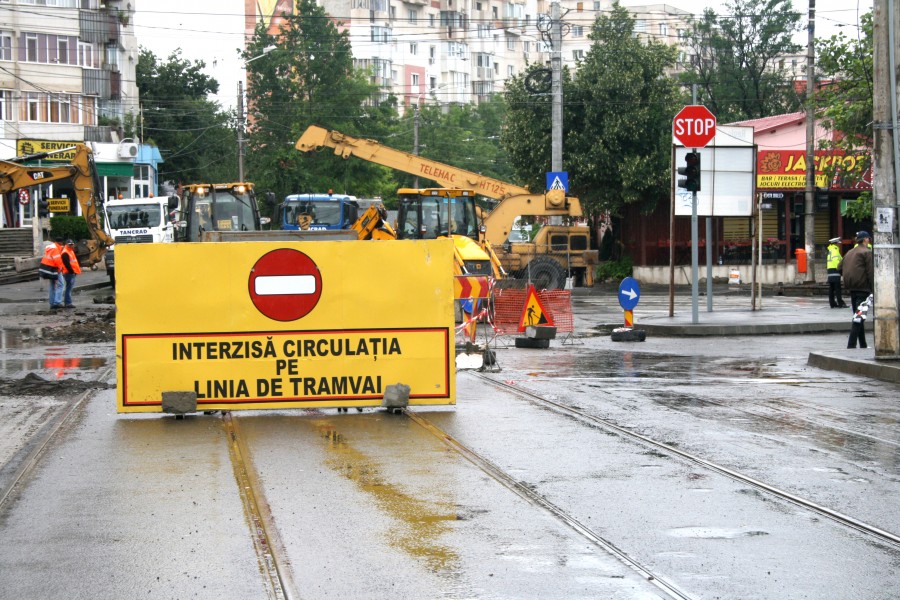 Vezi aici când se redeschide circulaţia la intersecţia Brăilei cu Stadionului şi Frunzei