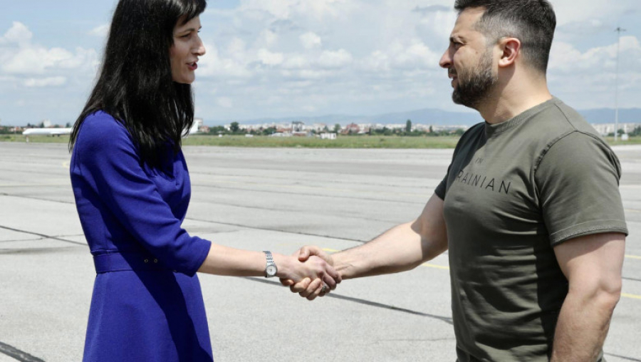 Bulgarii au trimis avionul prezidențial pentru Zelenski