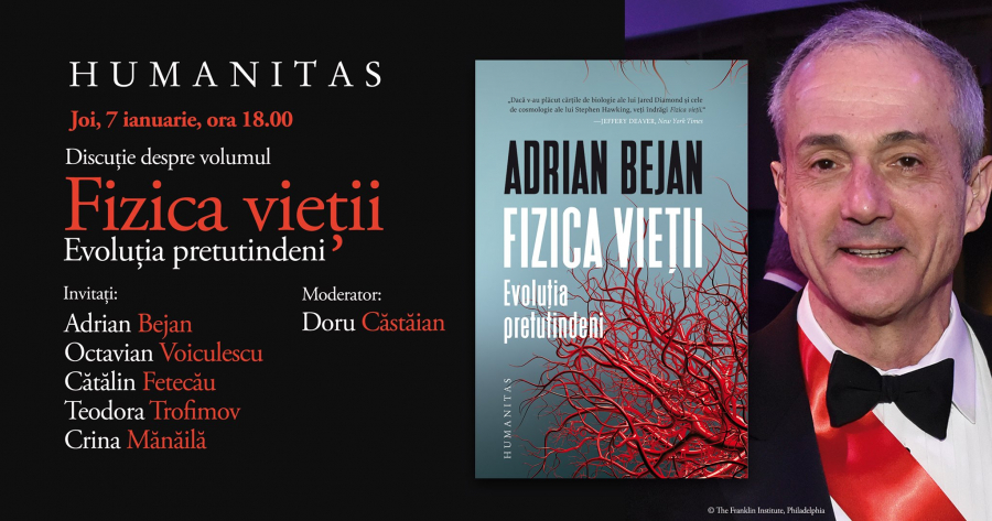 Întâlnire on-line cu unul dintre gălăţenii care au uimit lumea | Profesorul Adrian Bejan îşi prezintă cea mai recentă carte