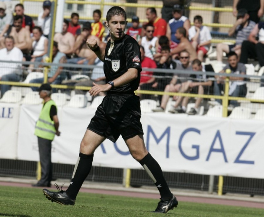 Arbitru nefavorabil Oţelului la meciul cu FC Botoşani