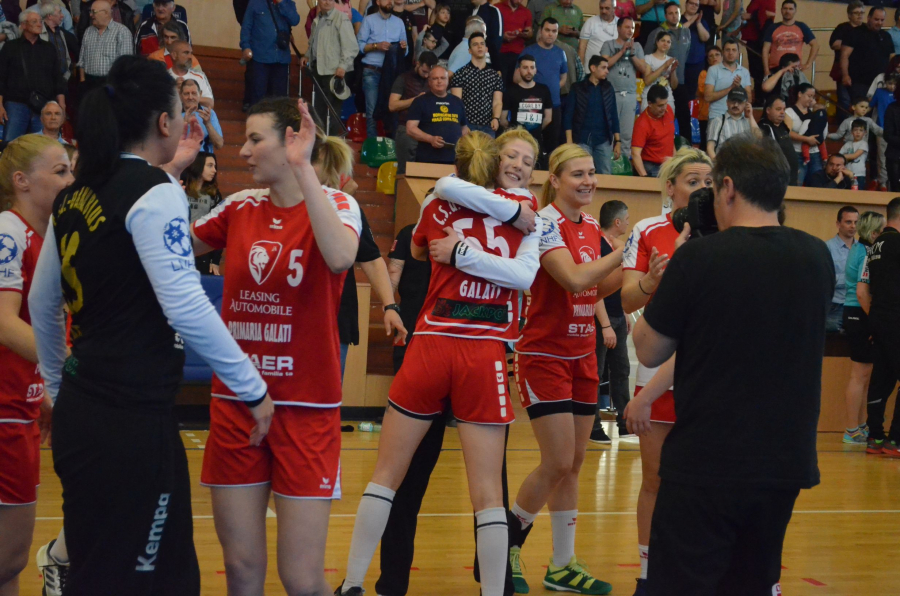 HANDBAL feminin | Victorie uriaşă în contul gălăţencelor