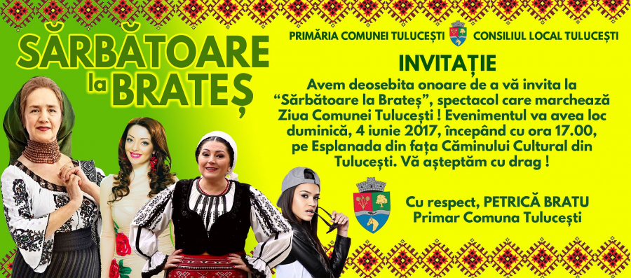 FESTIVALUL ”Sărbătoare la Brateş”, la o nouă ediţie