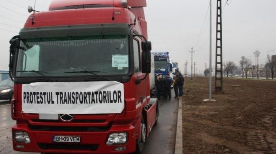 Transportatorii pregătesc două luni de proteste