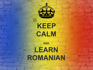 Mesajul ICR Londra pentru cursanţii care vor să înveţe româneşte