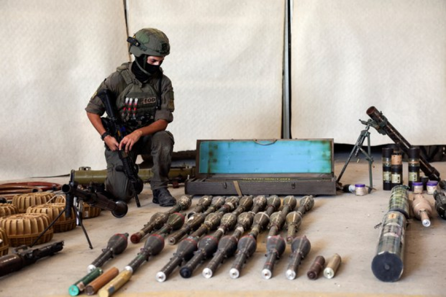 Arme nord-coreene au ajuns la teroriștii Hamas