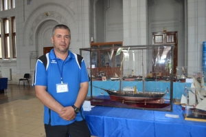 Campionatul Naţional de navomodele, la Galaţi/ Macheta bricului „Mircea”, laureată de la prima expunere