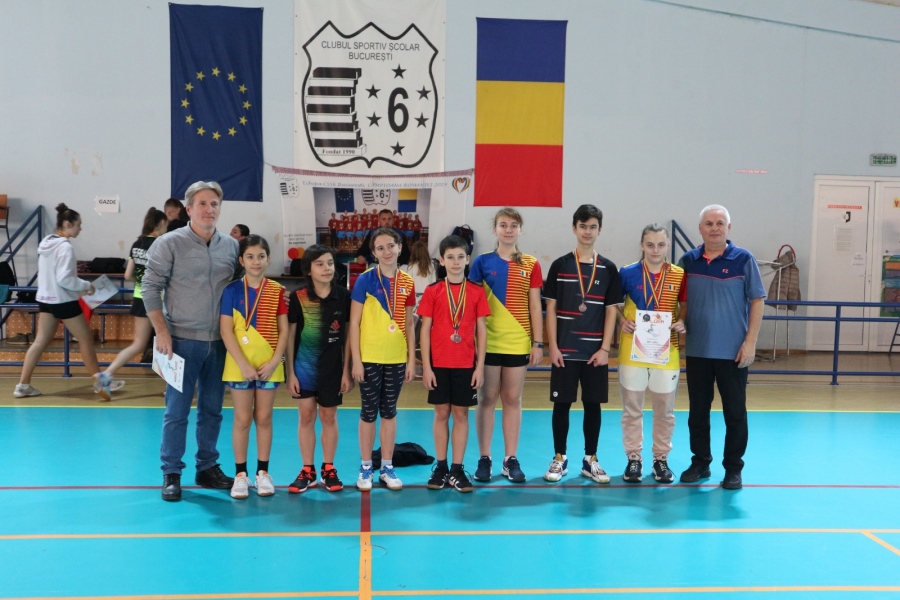 BADMINTON. Medalii pentru cei mai mici sportivi de la Siderurgistul