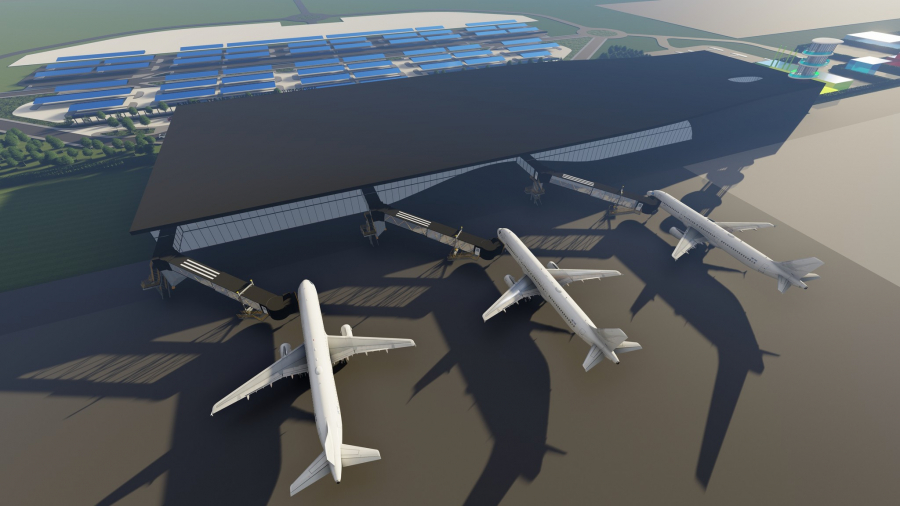 Aeroportul Galaţi-Brăila - avioane pe hârtie