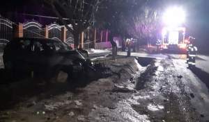Dezastru pe DN 25 provocat de o șoferiță grăbită