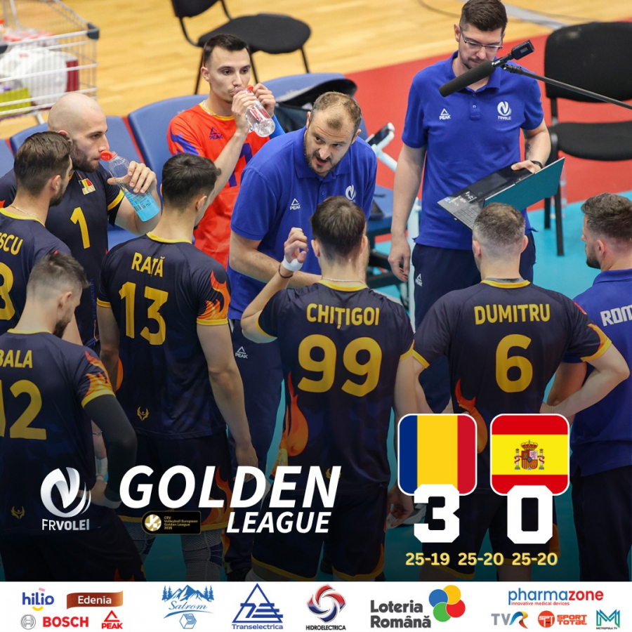 Selecționata României, succes remarcabil în Golden League