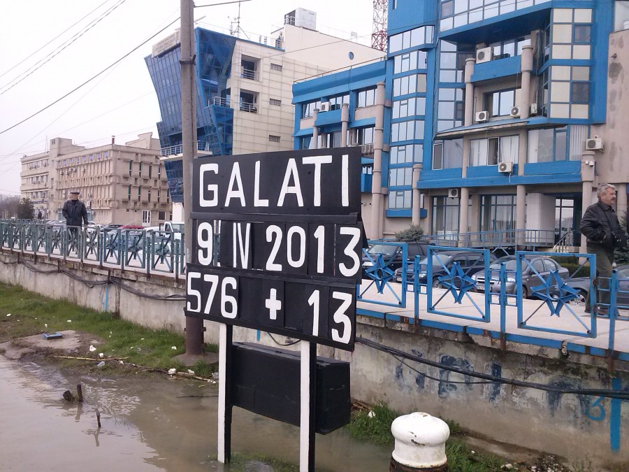 Dunărea creşte cu circa un centimetru la fiecare două ore