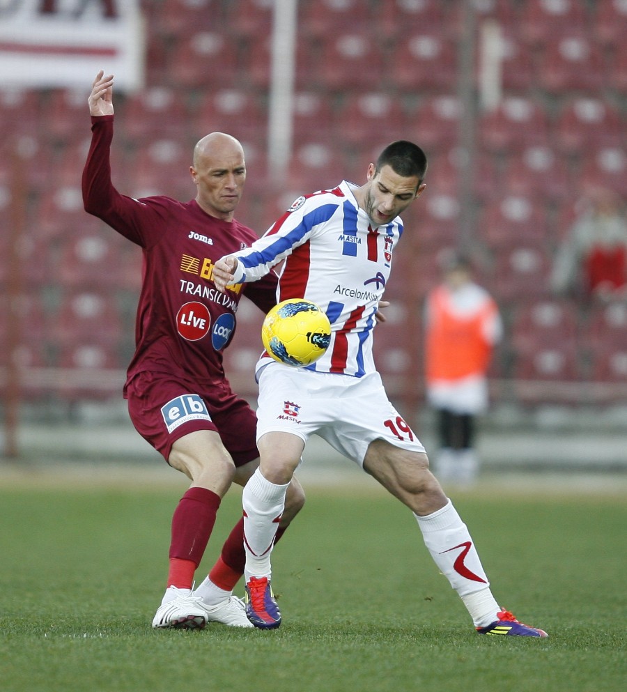 Oţelul - CFR Cluj: Meciul campioanelor