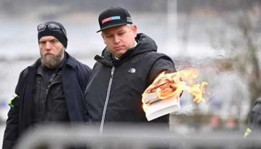 Coran incendiat și în Danemarca