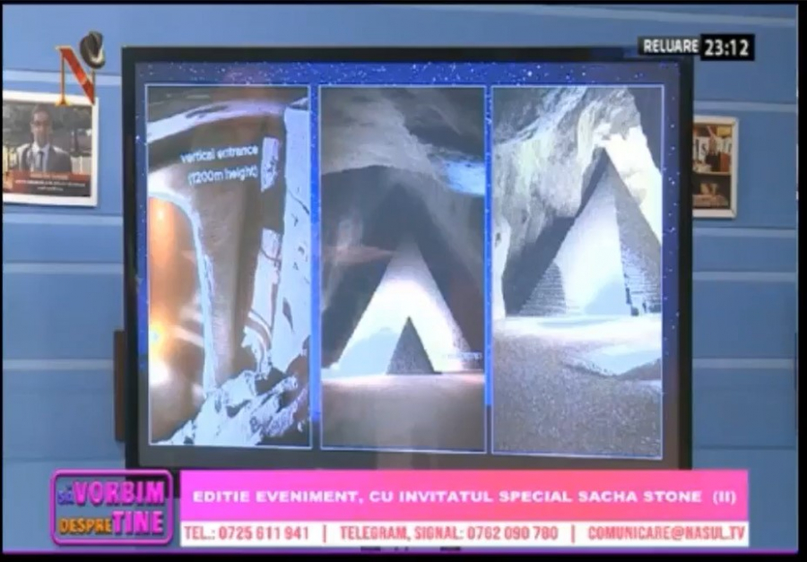 Nașul Tv, trimis să caute tunelurile și piramidele din Bucegi