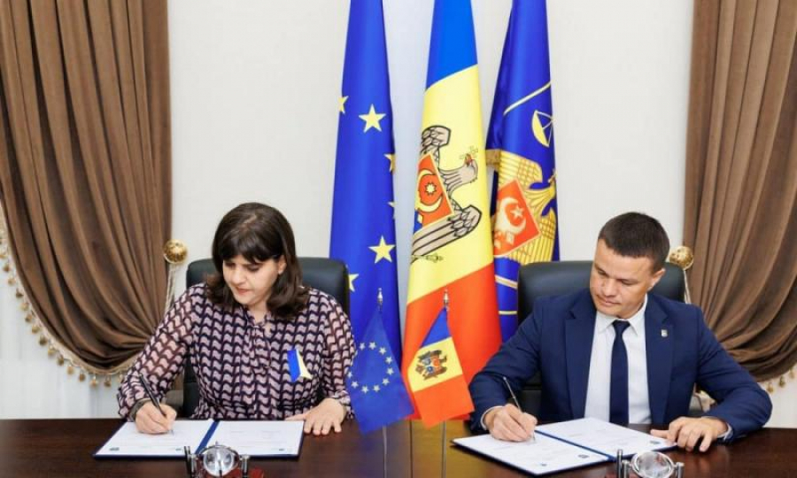 Acord de colaborare între Republica Moldova și Parchetul European