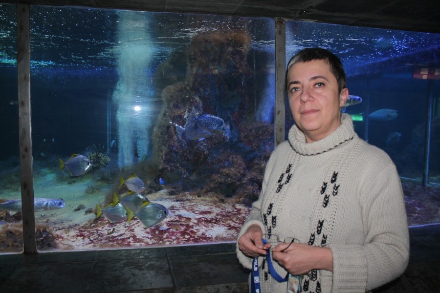 Campania VL “Profesioniştii”/ Gabriela Grigoraş, "mama" acvariului din Galaţi (FOTO)