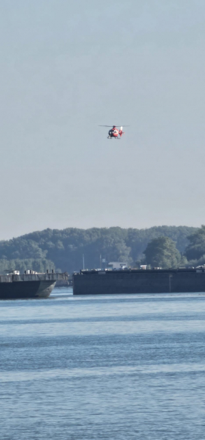Accident grav pe Dunăre. Un marinar gălățean a căzut în apă de pe un șlep (VIDEO)