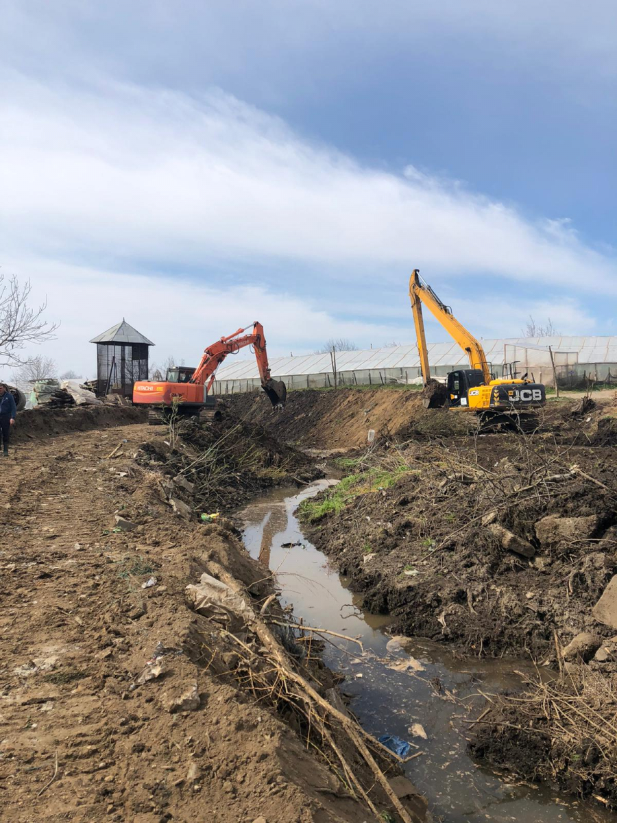 Decolmatarea râului Bârlad la Umbrărești, finalizată