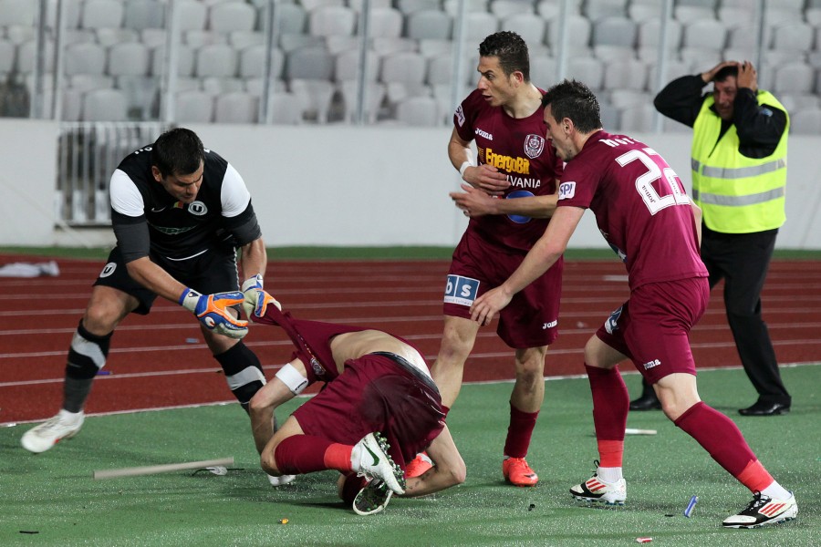 Meciul U. Cluj – CFR se rejoacă de la 0-0