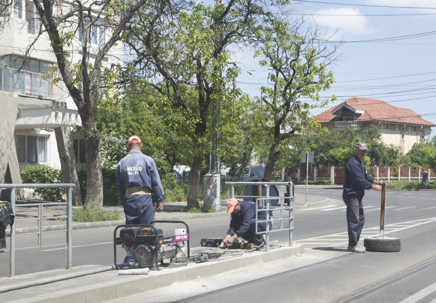 Refugiile de pe Oţelarilor, reparate după multiplele accidente