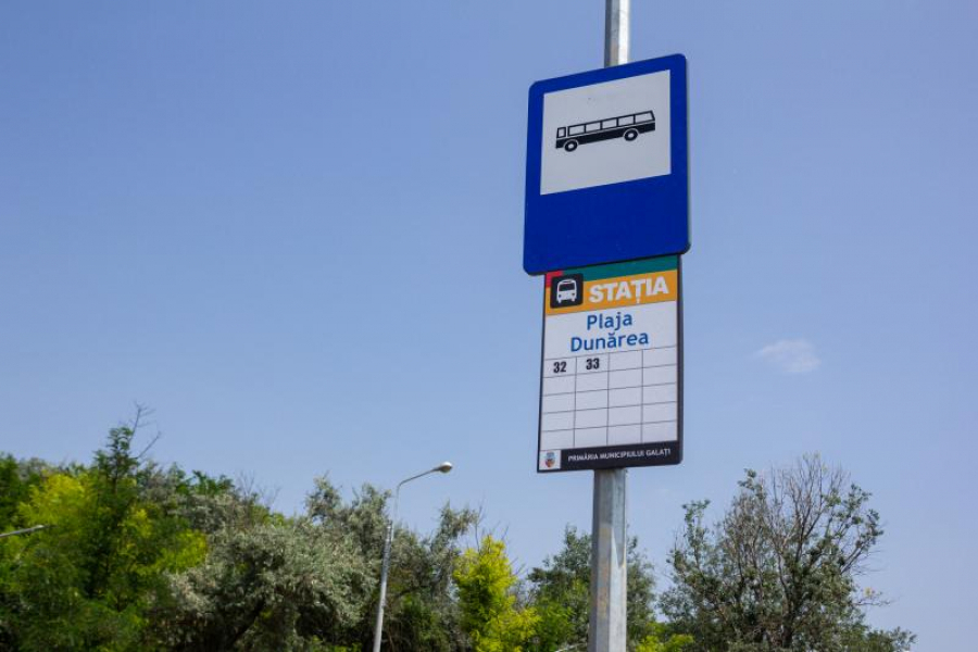 Traseele de autobuz către Plaja "Dunărea", suspendate