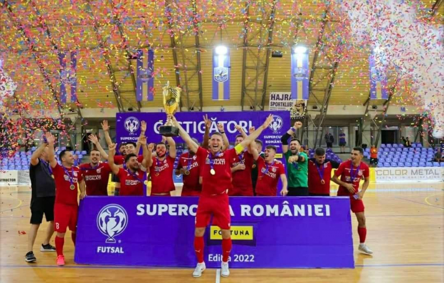 United Galaţi domină futsalul românesc