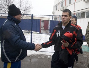 Laurenţiu Iorga se va afla pe 9 ianuarie 2012 la reunirea lotului roş-alb-albastru. Ar putea fi ultima din cariera-i de „oţelar”