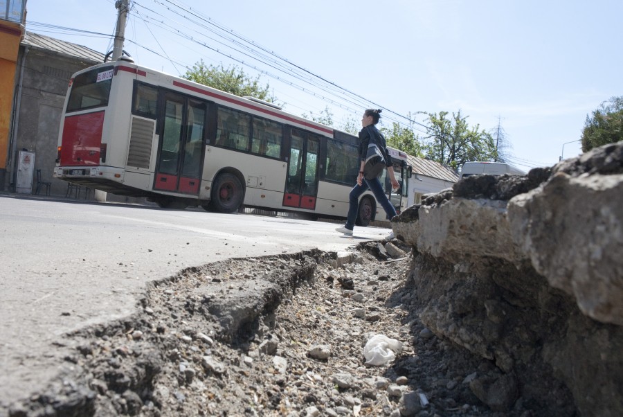 Borduri volatilizate pe Bălcescu 